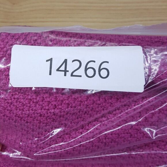 LOVERS + FRIENDS Sweater Womens Medium Pink Pullover Off the Shoulder Boxy KAIT - Picture 8 of 8